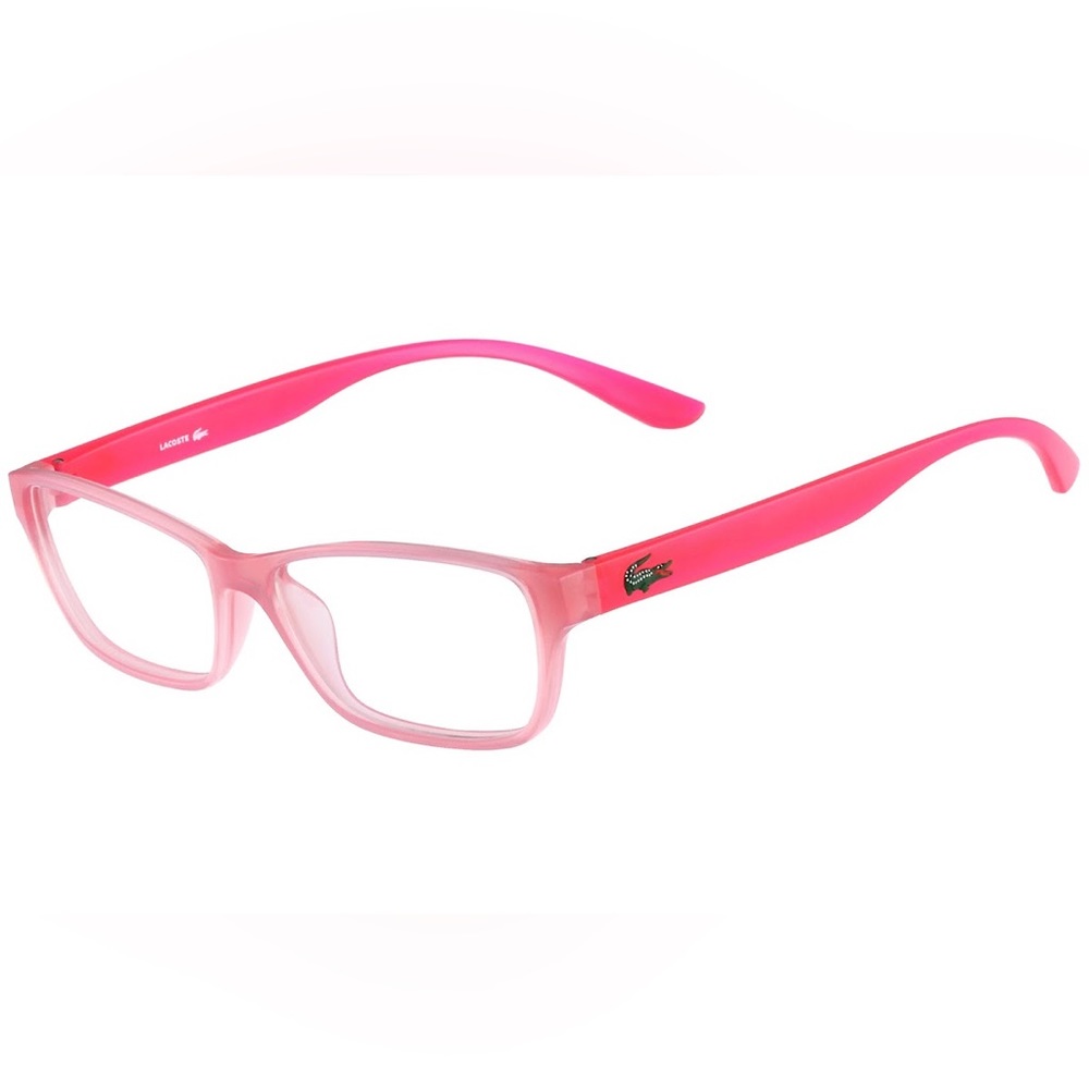 Lacoste Glow in the Dark Pink eye frames/ glasses